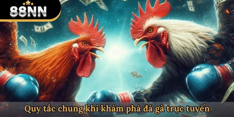 Quy tắc chung khi khám phá đá gà trực tuyến
